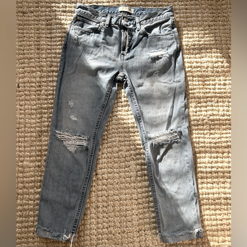 Free People We The Free Light Wash Jeans